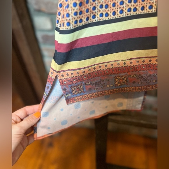 Anthropologie Clover canyon cut out patterned rare slight open back medium - Picture 6 of 6